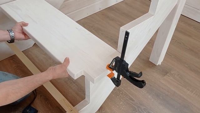 09 Монтаж ступеней - Крепим ступень марша | Видео-Инструкция 