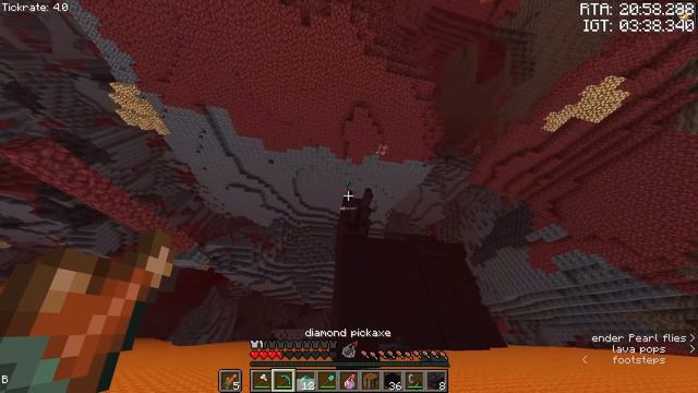 Minecraft's first ever random seed TAS смотреть онлайн