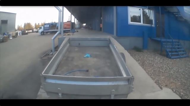 Заезд на эстакаду задом с прицепом смотреть онлайн