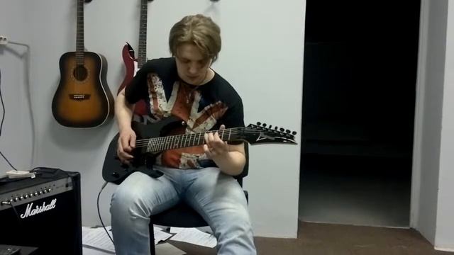 Sergey Pavloff (N.R.G.) - Test Of Ibanez RG 7620 (Japan)