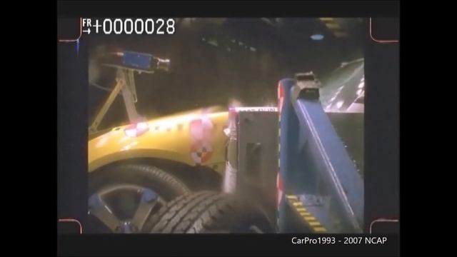 2006-2010 Pontiac Solstice / Saturn Sky Convertible NHTSA MDB Side Crash Test смотреть онлайн