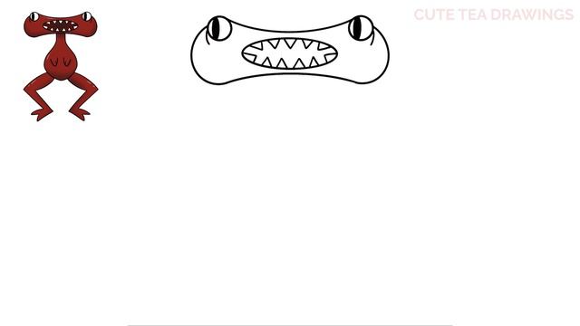 How To Draw Froggy Broggy - Garten of Banban 4 | Easy Step By Step Drawing Tutorial смотреть онлайн