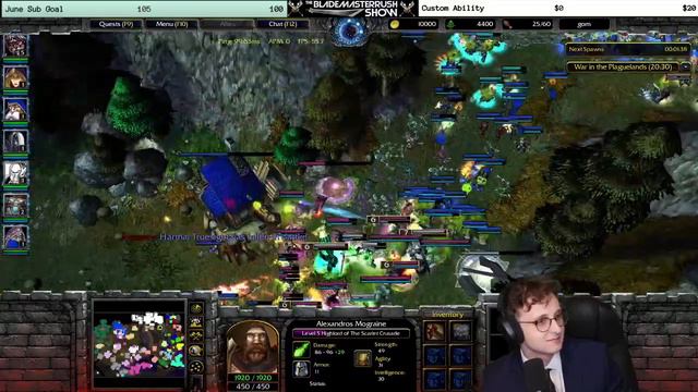 War in the Plaguelands 24P Shoutcast | Warcraft 3 Reforged Custom смотреть онлайн
