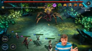 Новый топ выжигатель Король Граал Raid Shadow Legends