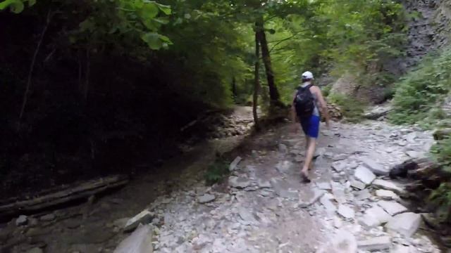 Экскурсия на пшадские водопады, поездка на ГАЗ 66, gopro смотреть онлайн