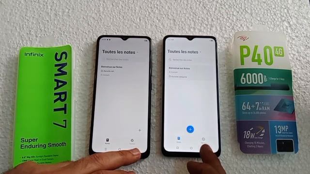 itel P40 vs infinix smart 7 : speed test смотреть онлайн