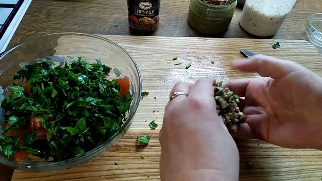 Салаты с Петрушкой