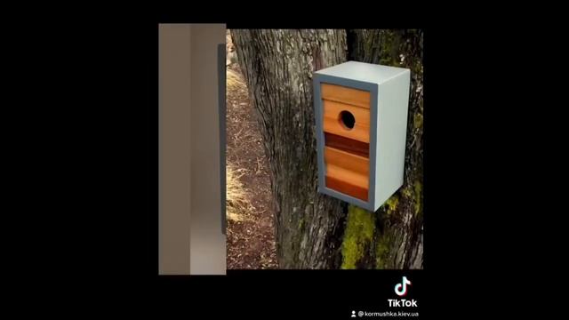 Как сделать кормушку для птиц - Видео 12 ?? смотреть онлайн