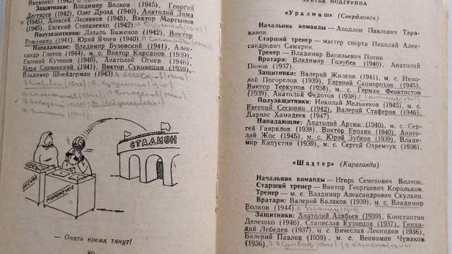 Футбольный Календарь справочник Минск 1966 смотреть онлайн
