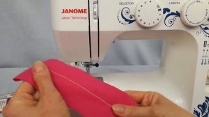 Обзор электромеханической швейной машины Janome 1547