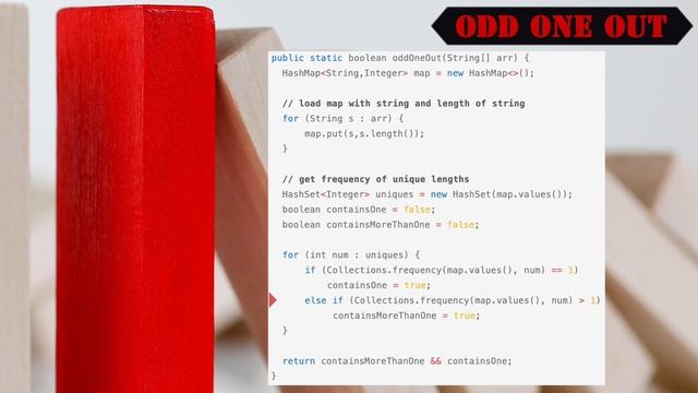 Odd One Out Java Coding Challenge | Edabit | How'd You Code That? смотреть онлайн