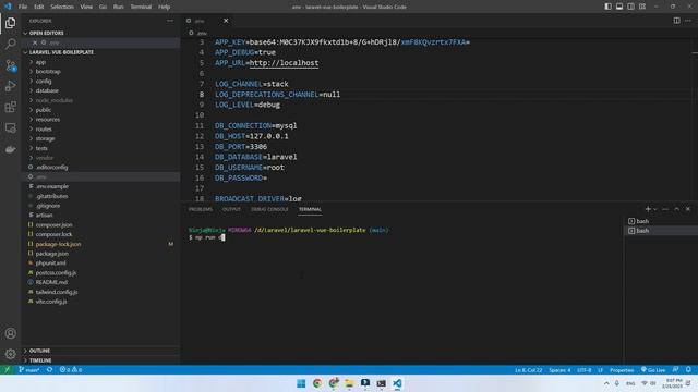 Setup 4 in one Laravel 10 + Vue + Taiwlind + Vite | Laravel Vue Tailwind and Vite boilerplate смотреть онлайн