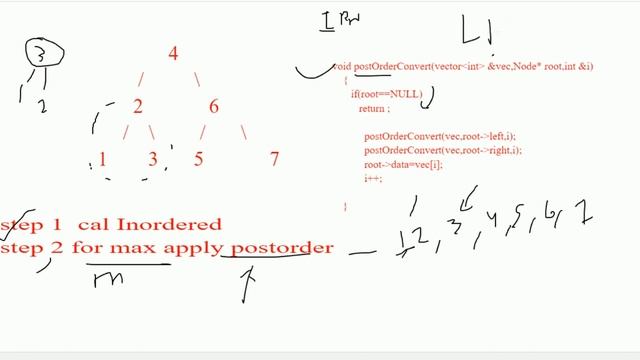 BST to max heap || BST to min heap || Day-25 GFG Problem of the day || смотреть онлайн