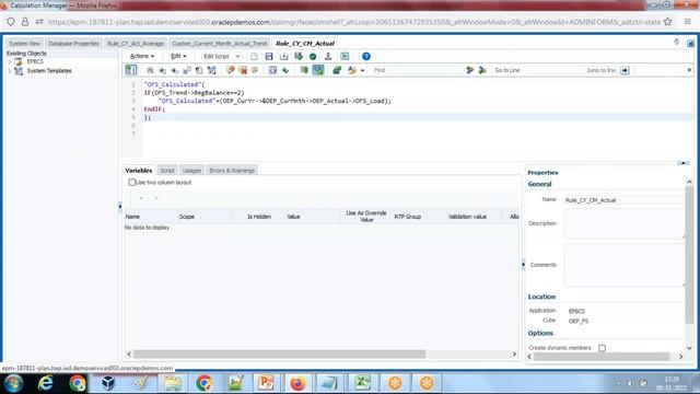 EPM Advance Business Rule | Planning Rule Trend Current Month Actual | Oracle EPBCS Custom Rule смотреть онлайн