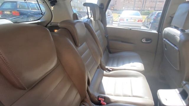 Renault Scenic II 2006 DCI 1.5 Modelo Europeu - Review completo do interior do carro смотреть онлайн