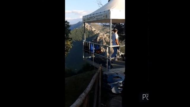 Volo dell'angelo. Pietrapertosa. Castellazzo. Basilicata. Полёт ангела. Италия. Базиликата смотреть онлайн