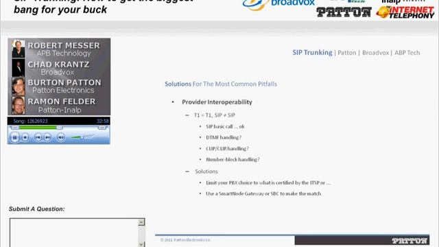 SIP Trunking: How to get the biggest bang for your buck смотреть онлайн
