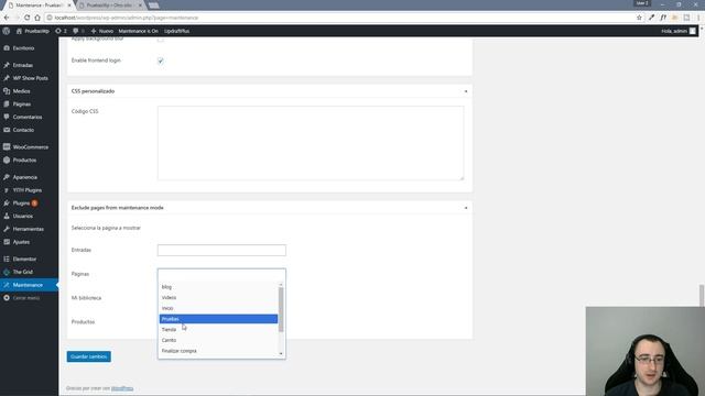 Cómo poner WordPress en modo Mantenimiento смотреть онлайн