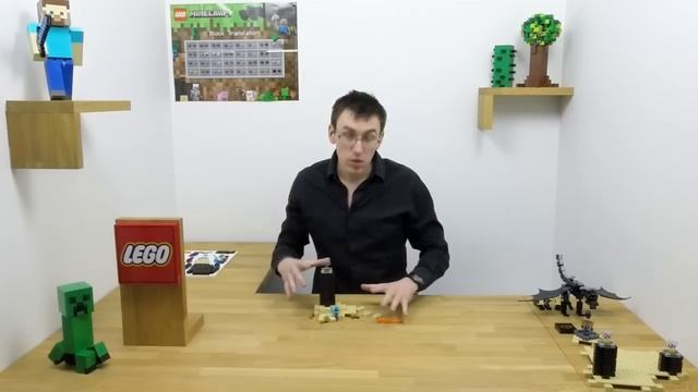 The Ender Dragon - LEGO Minecraft - Rebuild 21117 смотреть онлайн