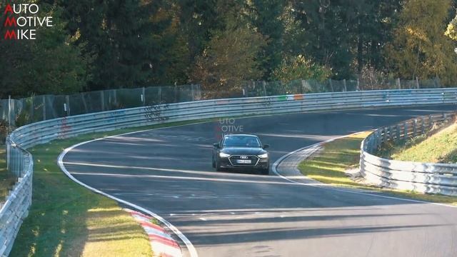 2020 AUDI RS7 SPIED TESTING AT THE NÜRBURGRING смотреть онлайн