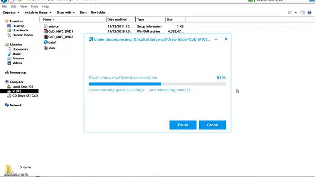 insert second dvd call of duty mw3 installation fix the problem.. смотреть онлайн