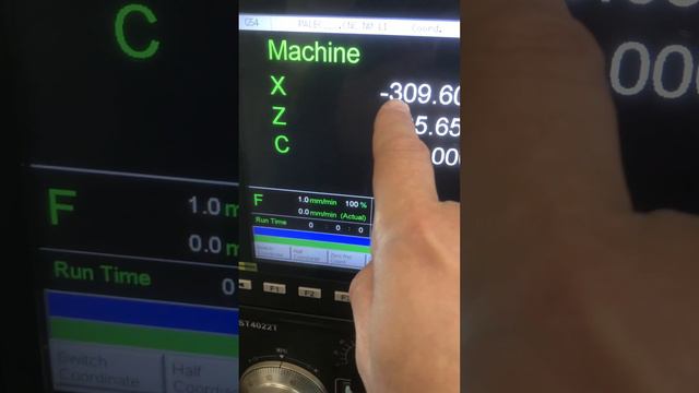 Syntec 22TA set absolute home position. смотреть онлайн