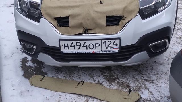Рено Логан степвей (RENAULT) подготовка к морозам .. смотреть онлайн