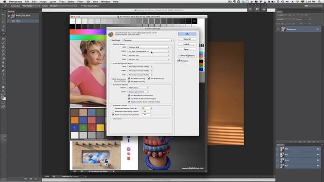 Photoshop Color Settings смотреть онлайн