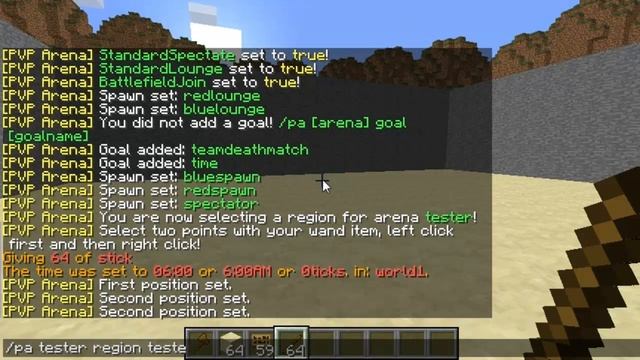 Minecraft Bukkit Plugin - PVP Arena - TDM, FFA, SPLEEF, CTF, TANK! смотреть онлайн