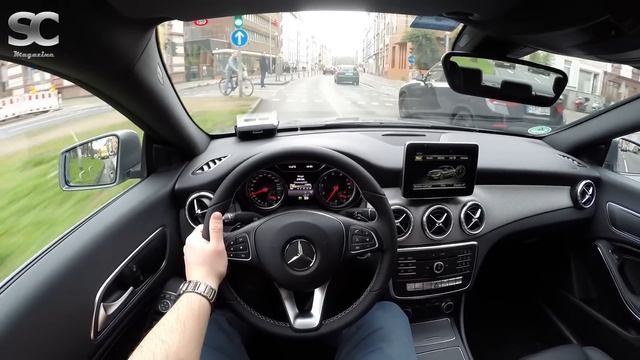 Mercedes-Benz CLA 180 (2017) - POV City Drive