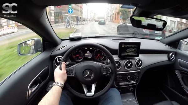 Mercedes-Benz CLA 180 (2017) - POV City Drive