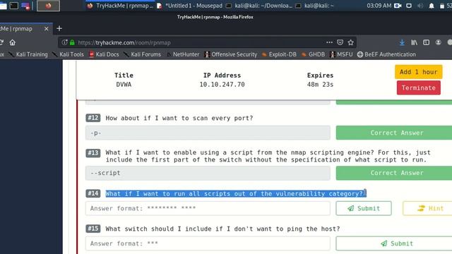 TryHackMe - NMAP | rpnamp | Basic NMAP practice | NMAP Training смотреть онлайн