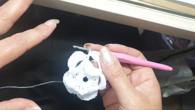 CROCHET IRLANDES PASO A PASO - FLOR CROCHET IRLANDES - / directo 17/05/21 смотреть онлайн