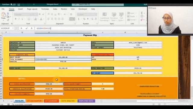 CSC408 Excel Project - Employee Payroll System смотреть онлайн