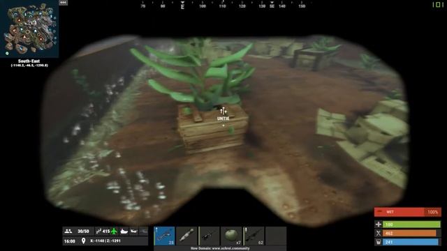 Rust - подводный лут и ящики под водой смотреть онлайн