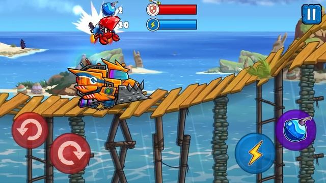 Car Eats Car 3 Машина ШТОРМ против Всех Боссов Хищных Машин #121 Обновление на Машинки Кида смотреть онлайн