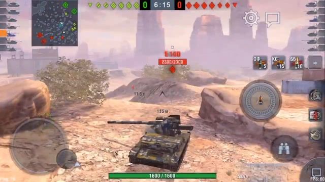 WoT Blitz Летсплей  Waffenträger Auf Pz. IV (Вафля)