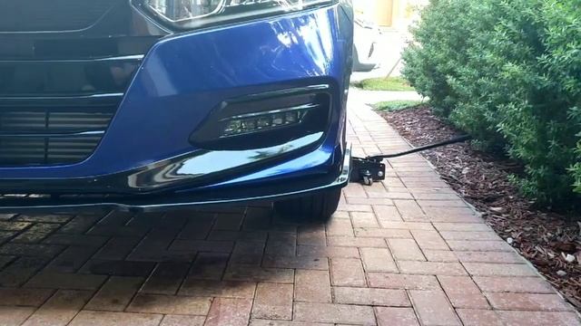 Front JDM Type-R Lip Spoiler for Honda Accord 2018-2019 смотреть онлайн