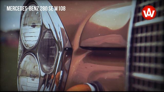 1969 Mercedes-Benz 280 SE W108 The Predecessor To The S-Class