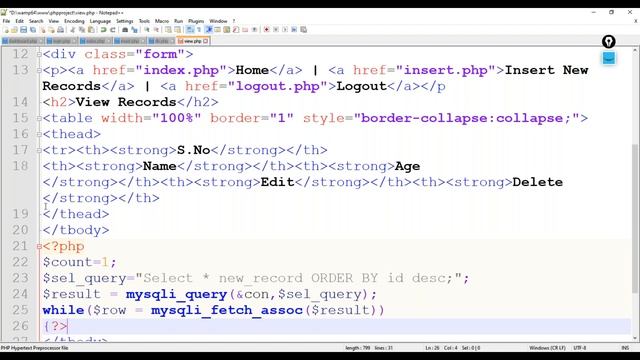PHP Mini Project- Step by Step Practical Guide- Part II смотреть онлайн