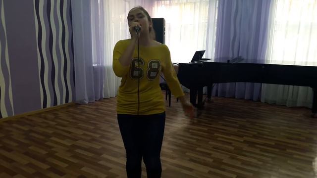 Гваджая Ангелина, 14 лет. "Applause" Lady Gaga cover смотреть онлайн