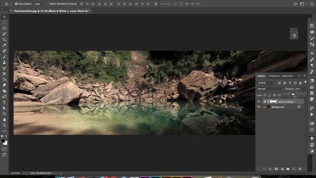 Quickly Convert Image to Black and White (or Grayscale) in Photoshop смотреть онлайн