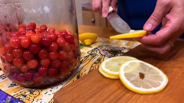 Компот Махито! Черешня с мятой и лимоном на зиму. Компот из вишни. Самый легкий и быстрый смотреть онлайн