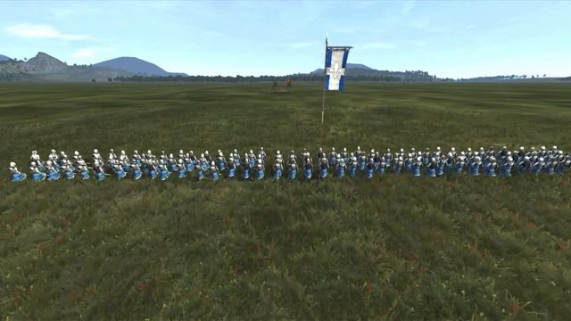 Medieval II: Total War 1vs1: Требюше Vs Пешие благородные рыцари
