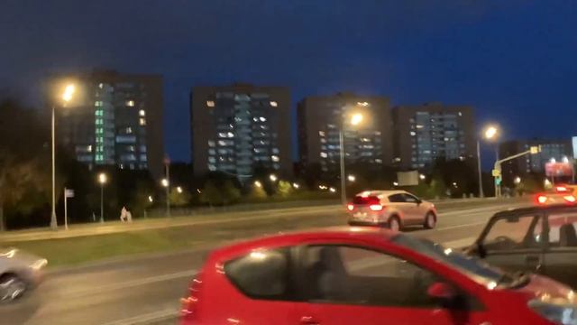 Прогулка по Пролетарскому проспекту от Метро Кантемировская, Царицыно, г. Москва, 05.10.2023 смотреть онлайн