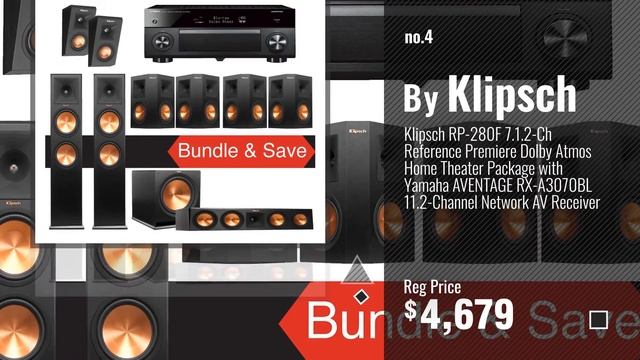 Top 5 Klipsch Home Theater Systems [2018]: Klipsch RP-250F 5.1-Ch Reference Premiere Home Theater смотреть онлайн