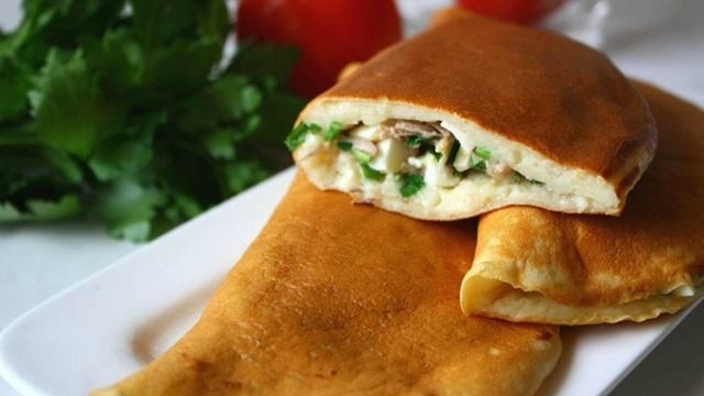 ПИРОЖКИ ИЗ БЛИНЧИКОВ. смотреть онлайн