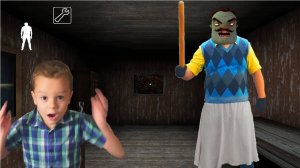 Hello Neighbor Привет Сосед превратился в Гренни  GRANNY в Реальной жизни