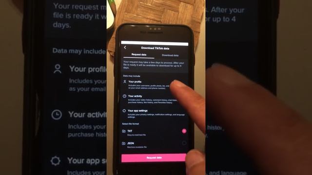 How to download your TikTok data смотреть онлайн