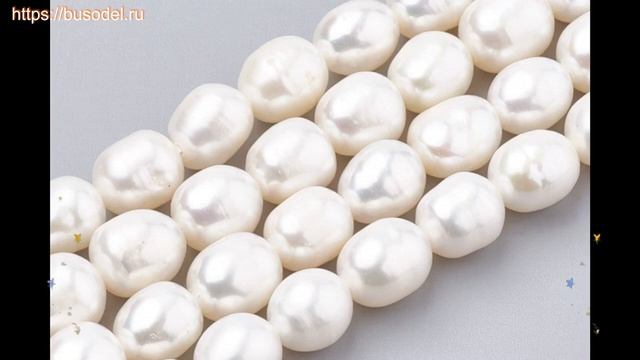 Бусина жемчуг пресноводный 7~8.5x6~7мм, овал, морская раковина, 1 нить (около36 шт/35 см) обзор смотреть онлайн